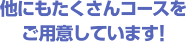 他にもたくさんのコース